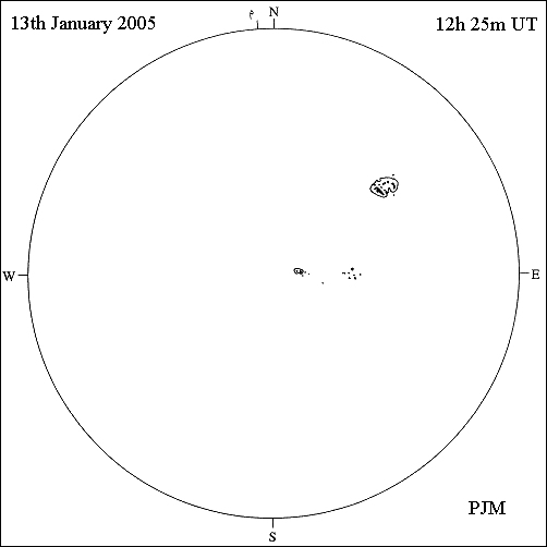 Solar Observing: Disk Drawings